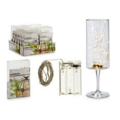 Gift Decor Venec z LED lučkami Transparent (290 cm)