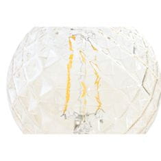 DKD Home Decor LED svetilka DKD Home Decor Amber 4 W E27 450 lm 9,5 x 9,5 x 14 cm