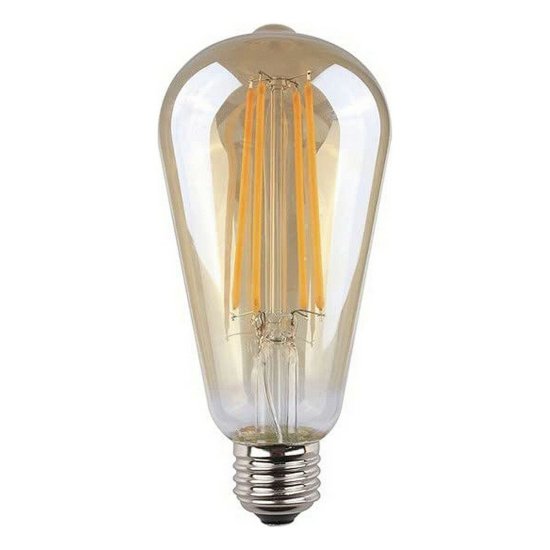 BigBuy LED svetilka EDM 6,4 x 14,2 cm E27 6 W 500 lm F (2000 K)