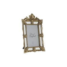 DKD Home Decor Fotoramček DKD Home Decor Šampanjska smola Kristalno ogledalo Shabby Chic 16 x 2 x 25 cm