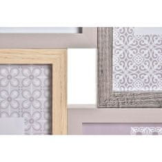 DKD Home Decor Foto okvir DKD Home Decor Grey Natural Wood Crystal Classic Boho 45 x 2 x 28 cm
