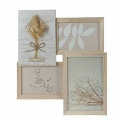 DKD Home Decor Foto okvir DKD Home Decor 31 x 2,4 x 34 cm Crystal Natural Shabby Chic