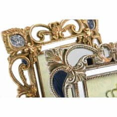DKD Home Decor Foto okvir DKD Home Decor 19 x 2 x 25 cm Srebrna zlata smola Shabby Chic (2 enoti)