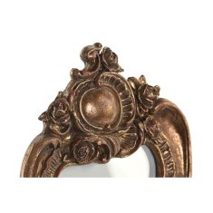 DKD Home Decor Foto okvir DKD Home Decor 15 x 2 x 25 cm Zlata smola