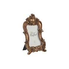 DKD Home Decor Foto okvir DKD Home Decor 15 x 2 x 25 cm Zlata smola