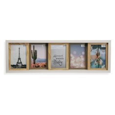 Versa Stenski okvir za fotografije MDF Les (4,5 x 19,4 x 62 cm)