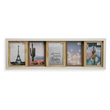 Versa Stenski okvir za fotografije MDF Les (4,5 x 19,4 x 62 cm)