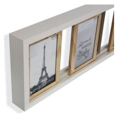Versa Stenski okvir za fotografije MDF Les (4,5 x 19,4 x 62 cm)