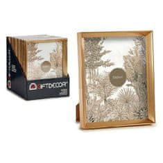 Gift Decor Fotografski okvir 22,3 x 3,5 x 27,3 cm Zlato plastično steklo (20 x 25 cm)