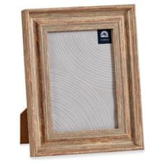 Gift Decor Foto okvir Baker 19 x 2 x 24 cm Kristalni les Rjava plastika