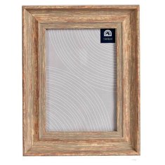 Gift Decor Foto okvir Baker 19 x 2 x 24 cm Kristalni les Rjava plastika