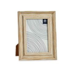 Gift Decor Fotoramček Crystal Golden Wood Brown Plastic (19 x 2 x 24 cm) (6 enot)