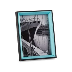 Gift Decor Foto okvir Crystal Black Blue MDF Wood (3 x 22 x 17 cm) (6 enot)