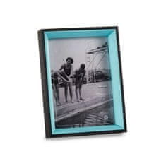 NEW Okvir za fotografije Kristal Črna Modra Les MDF (6 kosov) (3 x 20 x 15 cm)