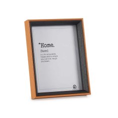 Gift Decor Foto okvir Crystal Black Brown MDF Wood (17 x 22 x 3 cm) (6 enot)