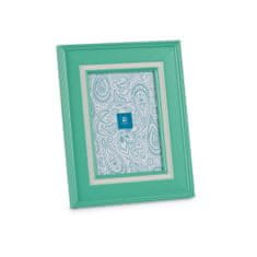 Gift Decor Foto okvir Kristalno zelena plastika (6 enot) (2 x 26 x 21 cm)