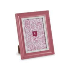 Gift Decor Okvir za fotografije Kristalno roza plastika (6 enot) (2 x 24 x 19 cm)