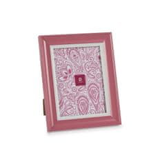 Gift Decor Okvir za fotografije Kristalno roza plastika (6 enot) (2 x 26 x 21 cm)