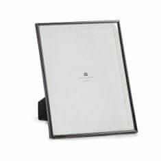 NEW Okvir za fotografije Črna Kristal Jeklo (23 x 28 x 15 cm) (12 kosov)