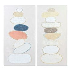DKD Home Decor Slika DKD Home Decor Kamni 60 x 3,8 x 120 cm Skandinavski (2 enoti)