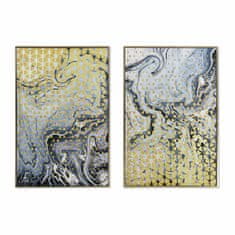 DKD Home Decor Slika DKD Home Decor Abstract 60 x 3 x 90 cm Moderno lakirano (2 enoti)