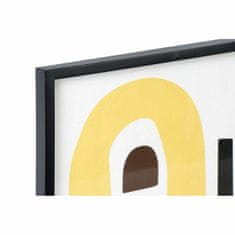 DKD Home Decor Slika DKD Home Decor 40 x 2,5 x 50 cm Abstraktna skandinavska (4 kosi)