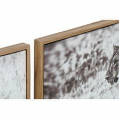 DKD Home Decor Slika DKD Home Decor 92,5 x 3,5 x 32 cm Kolonialna džungla (3 kosi)