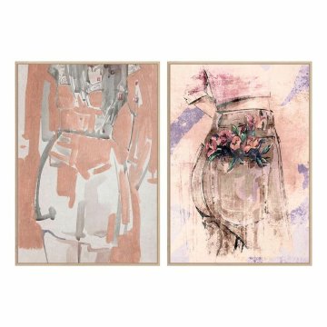 DKD Home Decor Slika DKD Home Decor Lady 83 x 4,5 x 123 cm Skandinavski (2 enoti)