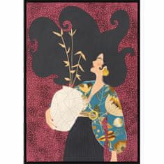 DKD Home Decor Slika DKD Home Decor Lady 53 x 4,3 x 73 cm Moderno (2 enoti)