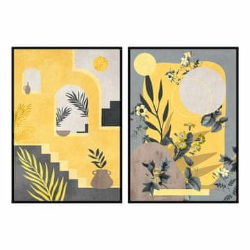 DKD Home Decor Slika DKD Home Decor 83 x 4,5 x 123 cm Skandinavski (2 enoti)