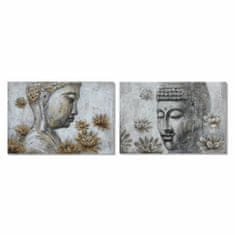 DKD Home Decor Slika DKD Home Decor 120 x 2,8 x 80 cm Buda Oriental (2 enoti)