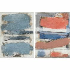 DKD Home Decor Slika DKD Home Decor 90 x 2,4 x 120 cm Abstract Modern (2 enoti)