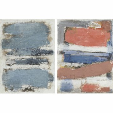 DKD Home Decor Slika DKD Home Decor 90 x 2,4 x 120 cm Abstract Modern (2 enoti)