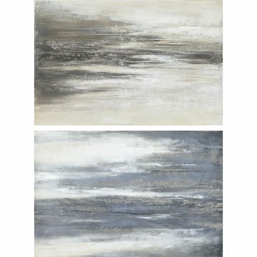 DKD Home Decor Slika DKD Home Decor 150 x 2,4 x 100 cm Abstract Modern (2 enoti)