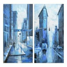 DKD Home Decor Slika DKD Home Decor City 60 x 3 x 120 cm Loft (2 enoti)