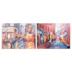 DKD Home Decor Slika DKD Home Decor 120 x 3 x 90 cm Street Loft (2 enoti)