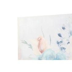 DKD Home Decor Slika DKD Home Decor 80 x 3 x 80 cm Rože Shabby Chic (2 enoti)