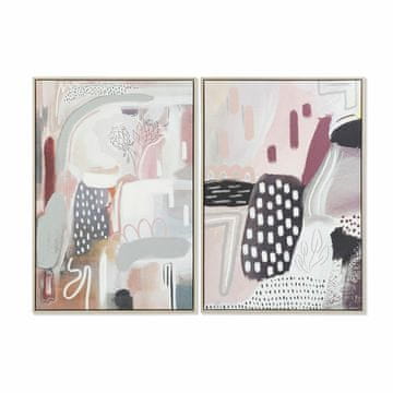 DKD Home Decor Slika DKD Home Decor 63 x 4,5 x 93 cm Abstract Urban (2 enoti)