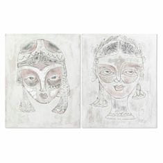 DKD Home Decor Slika DKD Home Decor 80 x 3,7 x 100 cm Obraz Kolonialni (2 enoti)