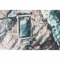 DKD Home Decor Slika DKD Home Decor 62,5 x 4,5 x 93 cm Morje in ocean (2 enoti)