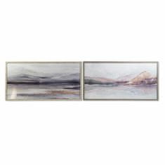 DKD Home Decor Slika DKD Home Decor 124 x 4,5 x 64 cm Moutain Modern (2 enoti)
