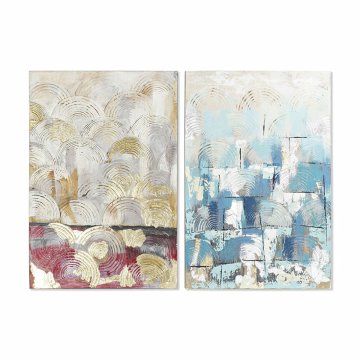 DKD Home Decor Slika DKD Home Decor 80 x 3,5 x 120 cm Abstract Loft (2 enoti)