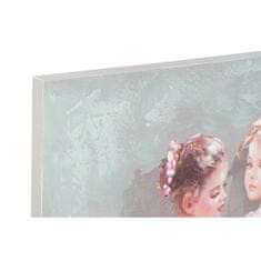 DKD Home Decor Slika DKD Home Decor 80 x 3 x 80 cm Baletna plesalka Tradicionalna (2 enoti)