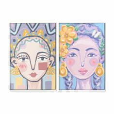 DKD Home Decor Slika DKD Home Decor 63 x 4 x 93 cm Lady Urban (2 enoti)