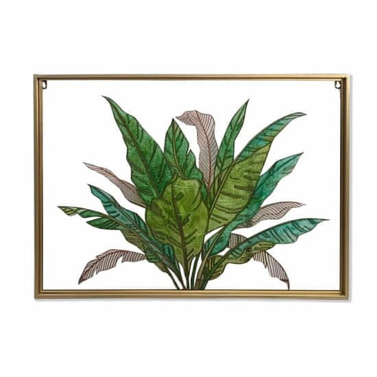 DKD Home Decor Platno DKD Home Decor Tropski list rastline (80 x 3 x 60 cm)