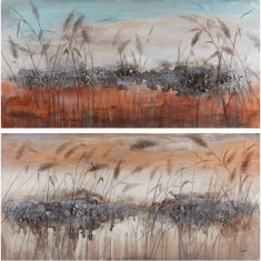 DKD Home Decor Slika DKD Home Decor 140 x 3,5 x 70 cm Moderno (2 enoti)