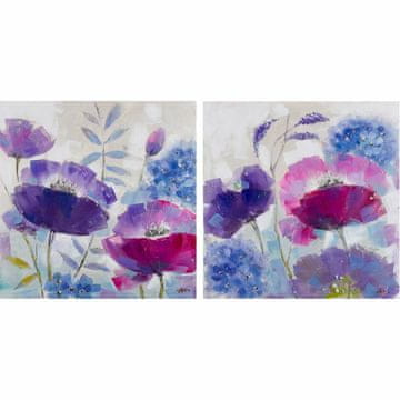 DKD Home Decor Slika DKD Home Decor 80 x 3,5 x 80 cm Shabby Chic (2 enoti)