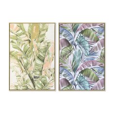 DKD Home Decor Slika DKD Home Decor 84 x 4,5 x 123 cm Palme tropske (2 enoti)