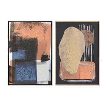 DKD Home Decor Slikarstvo DKD Home Decor Abstract Urban 83 x 4,5 x 123 cm 84 x 4,5 x 123 cm (2 enoti)
