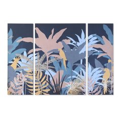 DKD Home Decor Komplet 3 slik DKD Home Decor Colonial (140 x 3,8 x 100 cm)